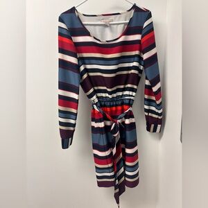 Banana Republic Striped Long Sleeve Dress